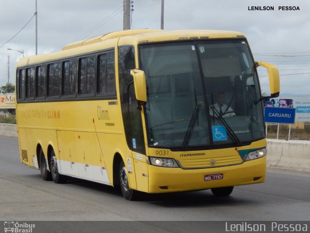 Viação Itapemirim 9031 na cidade de Caruaru, Pernambuco, Brasil, por Lenilson da Silva Pessoa. ID da foto: 4031435.