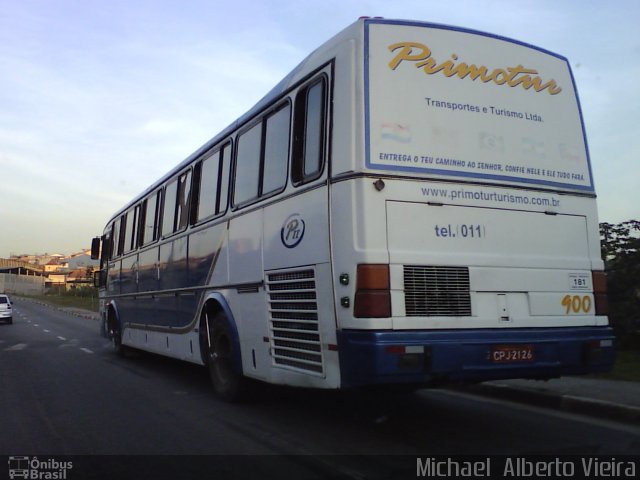 Primotur Transportes e Turismo 900 na cidade de Barueri, São Paulo, Brasil, por Michael  Alberto Vieira. ID da foto: 4031559.