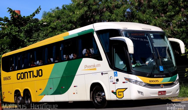 Empresa Gontijo de Transportes 18605 na cidade de São Paulo, São Paulo, Brasil, por Matheus Henrique. Número da foto: #4032238.