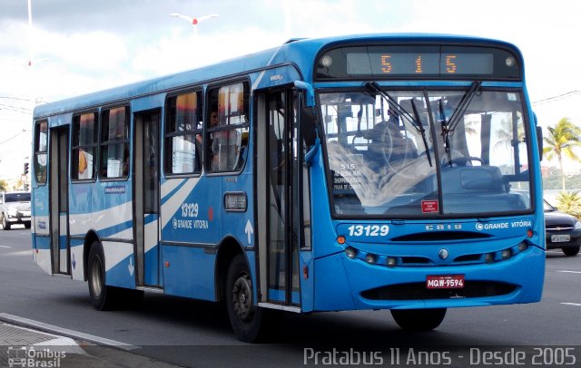 Viação Grande Vitória 13129 na cidade de Vitória, Espírito Santo, Brasil, por Cristiano Soares da Silva. ID da foto: 4051307.