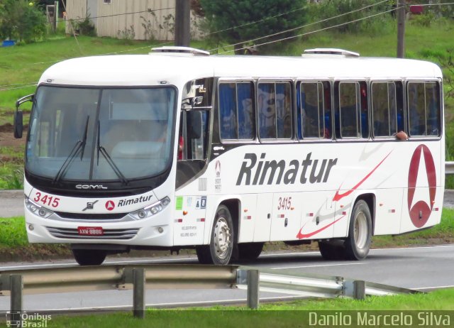 Rimatur Transportes 3415 na cidade de Campo Largo, Paraná, Brasil, por Danilo Marcelo Silva. ID da foto: 4051159.