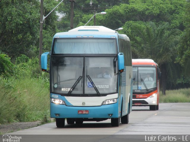 Auto Viação Progresso 6129 na cidade de Recife, Pernambuco, Brasil, por Luiz Carlos de Santana. Número da foto: #4051124.