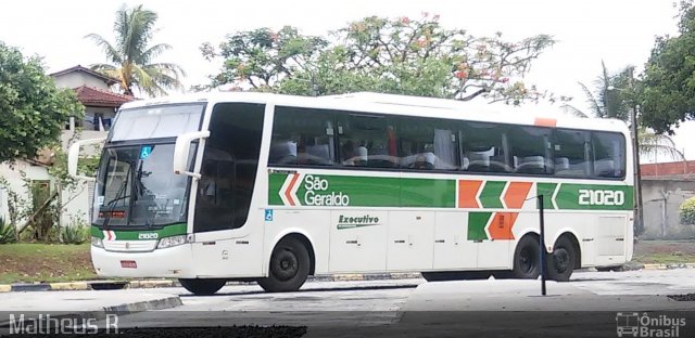 Cia. São Geraldo de Viação 21020 na cidade de Eunápolis, Bahia, Brasil, por Matheus Rocha Santiago. Número da foto: #4053436.