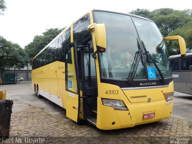 Viação Itapemirim 48103 na cidade de São Paulo, São Paulo, Brasil, por Raphael José da Silva. Número da foto: #4053265.