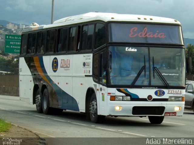 Edaia Transportes 2305 na cidade de Belo Horizonte, Minas Gerais, Brasil, por Adão Raimundo Marcelino. Número da foto: #4053647.