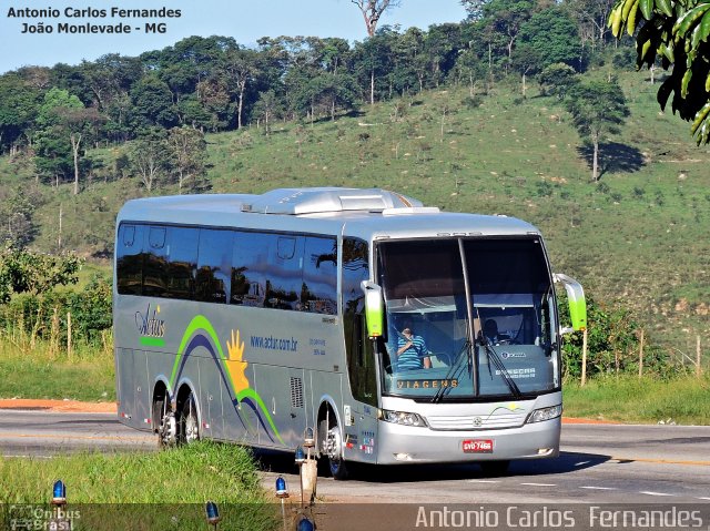 Actur Viagens 1046 na cidade de João Monlevade, Minas Gerais, Brasil, por Antonio Carlos Fernandes. Número da foto: #4052339.