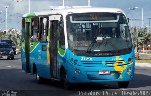 Unimar Transportes 21291 na cidade de Vitória, Espírito Santo, Brasil, por Cristiano Soares da Silva. ID da foto: 4052391.