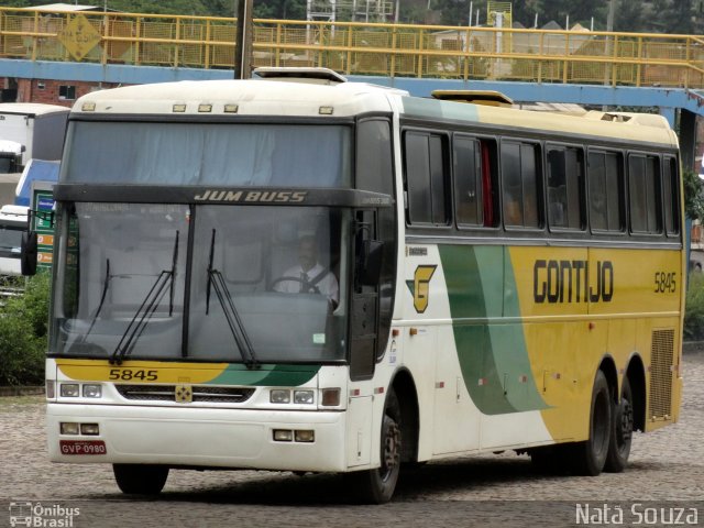 Empresa Gontijo de Transportes 5845 na cidade de João Monlevade, Minas Gerais, Brasil, por Natã  Souza. ID da foto: 4052723.