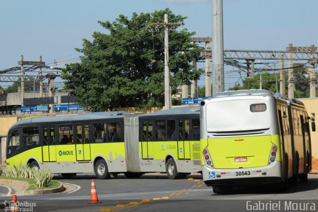 Bettania Ônibus 30543 na cidade de Belo Horizonte, Minas Gerais, Brasil, por Gabriel Moura. Número da foto: #4053981.