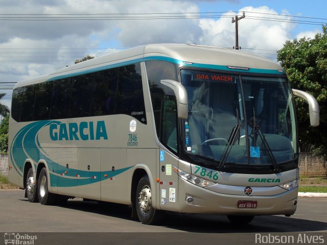 Viação Garcia 7846 na cidade de Paranavaí, Paraná, Brasil, por Robson Alves. Número da foto: #4055700.