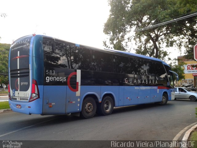 Expresso Guanabara 583 na cidade de Planaltina, Distrito Federal, Brasil, por Ricardo Vieira. Número da foto: #4054328.