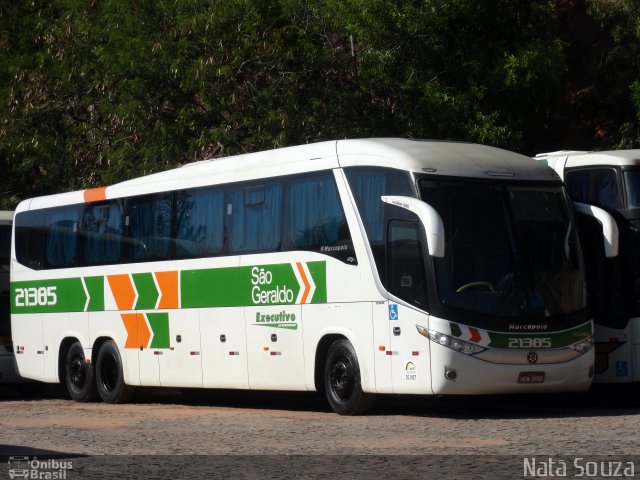 Cia. São Geraldo de Viação 21385 na cidade de Viana, Espírito Santo, Brasil, por Natã  Souza. ID da foto: 4055535.