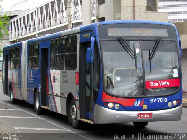 Viação Boa Vista BV-7013 na cidade de Campinas, São Paulo, Brasil, por Adam Xavier Rodrigues Lima. Número da foto: #4054803.
