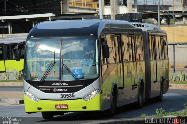 Bettania Ônibus 30535 na cidade de Belo Horizonte, Minas Gerais, Brasil, por Gabriel Moura. Número da foto: #4053973.