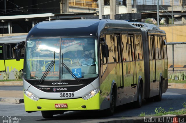 Bettania Ônibus 30535 na cidade de Belo Horizonte, Minas Gerais, Brasil, por Gabriel Moura. ID da foto: 4053973.