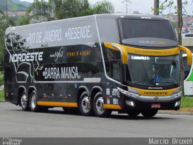 Expresso Nordeste 5210 na cidade de Florianópolis, Santa Catarina, Brasil, por Marcio  Bruxel. ID da foto: 4055422.