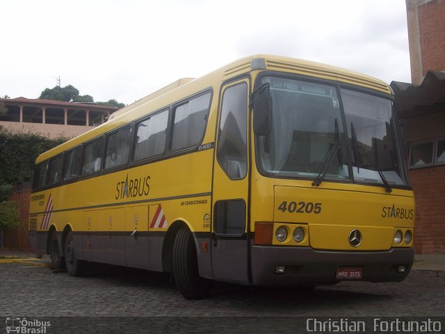 Viação Itapemirim 40205 na cidade de Governador Valadares, Minas Gerais, Brasil, por Christian  Fortunato. ID da foto: 4056423.