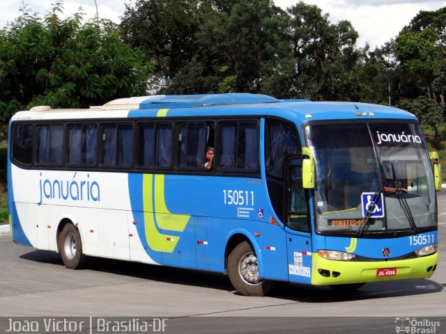 Januária Transporte e Turismo 150511 na cidade de Brasília, Distrito Federal, Brasil, por João Victor. ID da foto: 4056799.