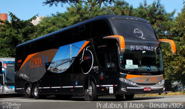 Costa Sul Turismo 1325 na cidade de São Paulo, São Paulo, Brasil, por Cristiano Soares da Silva. Número da foto: #4056123.
