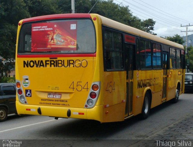 FAOL - Friburgo Auto Ônibus 454 na cidade de Nova Friburgo, Rio de Janeiro, Brasil, por Thiago Silva. Número da foto: #4056748.