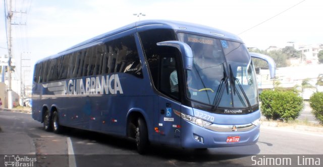 Viação Águia Branca 32270 na cidade de Cariacica, Espírito Santo, Brasil, por Saimom  Lima. ID da foto: 4056552.