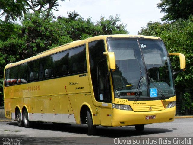 Viação Itapemirim 45627 na cidade de São Paulo, São Paulo, Brasil, por Cleverson dos Reis Giraldi. ID da foto: 4056731.