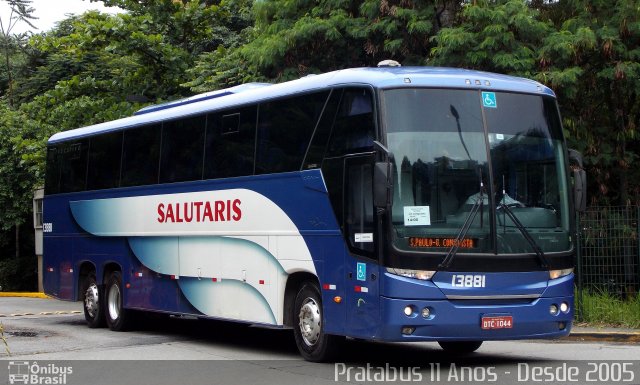 Viação Salutaris e Turismo 13881 na cidade de São Paulo, São Paulo, Brasil, por Cristiano Soares da Silva. Número da foto: #4058718.