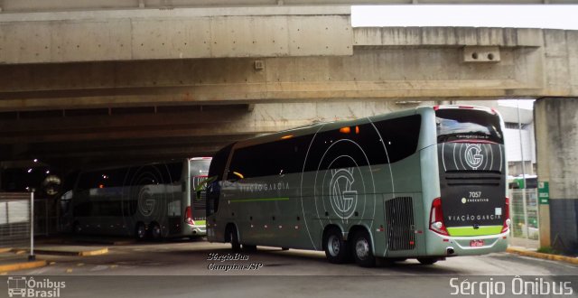 Viação Garcia 7057 na cidade de Campinas, São Paulo, Brasil, por Sérgio de Sousa Elias. ID da foto: 4059724.