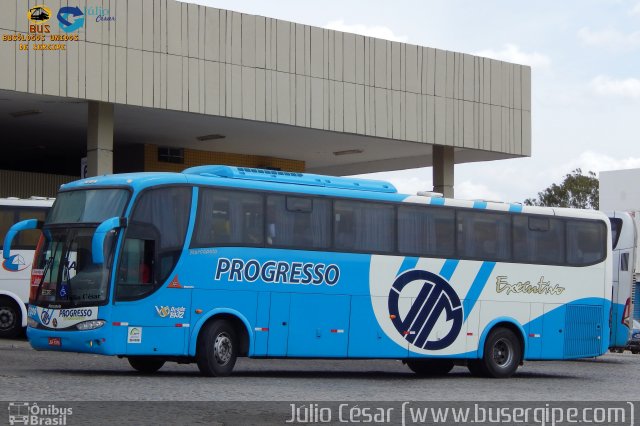 Auto Viação Progresso 6309 na cidade de Caruaru, Pernambuco, Brasil, por Julio Cesar  Barbosa Martins. Número da foto: #4059634.