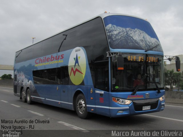 Chilebus Internacional 111 na cidade de Nova Iguaçu, Rio de Janeiro, Brasil, por Marco Aurélio de Oliveira. ID da foto: 4059779.