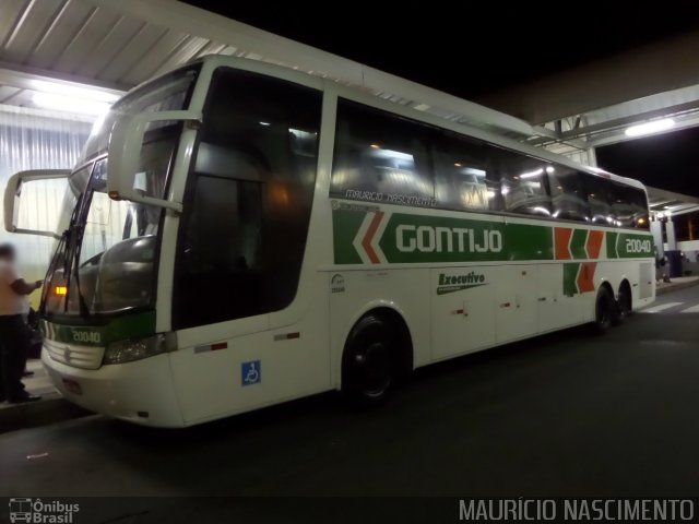 Empresa Gontijo de Transportes 20040 na cidade de Belo Horizonte, Minas Gerais, Brasil, por Maurício Nascimento. Número da foto: #4059857.