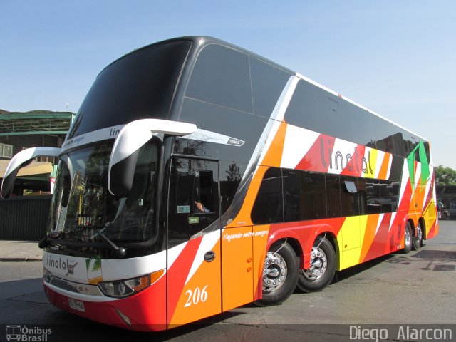 Buses Linatal 206 na cidade de , por Diego Alarcon. Número da foto: #4058237.