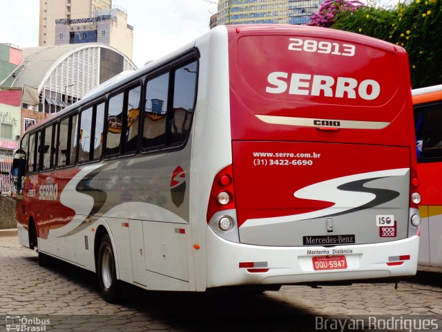 Viação Serro 28913 na cidade de Belo Horizonte, Minas Gerais, Brasil, por Brayan Rodrigues. Número da foto: #4060326.