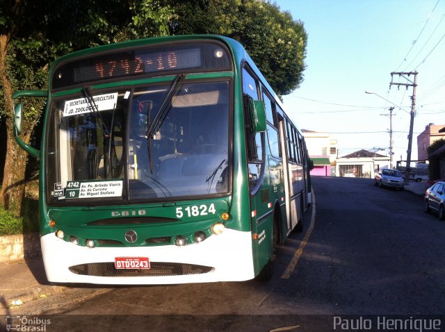 Via Sul Transportes Urbanos 5 1824 na cidade de São Paulo, São Paulo, Brasil, por Paulo Henrique. ID da foto: 4060367.