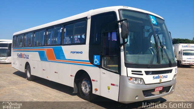 VUSC - Viação União Santa Cruz 2115 na cidade de Santa Cruz do Sul, Rio Grande do Sul, Brasil, por Matheus Goelzer. Número da foto: #4061678.