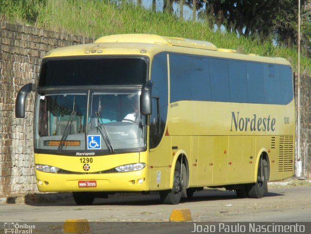 Viação Nordeste 1290 na cidade de Natal, Rio Grande do Norte, Brasil, por Joao Paulo Nascimento Silva. Número da foto: #4061295.