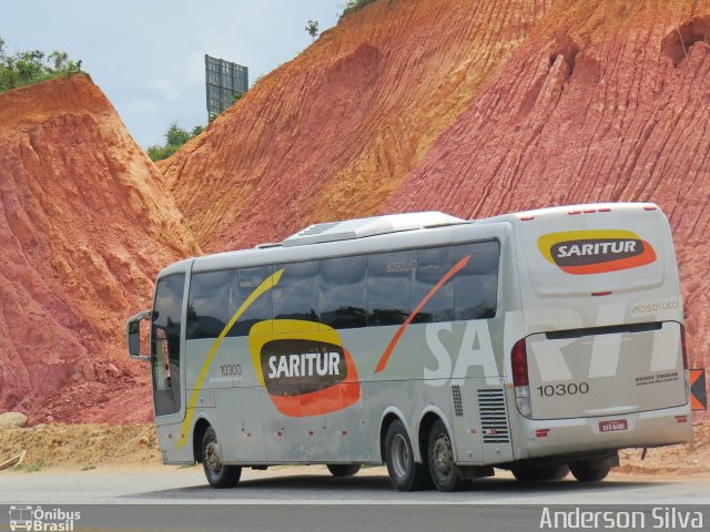 Saritur - Santa Rita Transporte Urbano e Rodoviário 10300 na cidade de Caeté, Minas Gerais, Brasil, por Anderson Silva. ID da foto: 4060185.