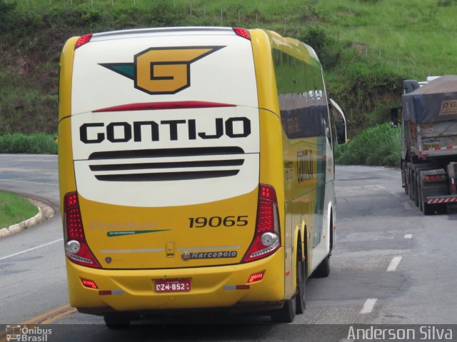 Empresa Gontijo de Transportes 19065 na cidade de Caeté, Minas Gerais, Brasil, por Anderson Silva. Número da foto: #4060184.