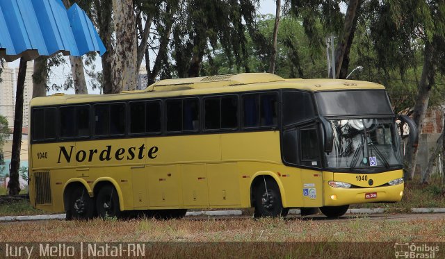 Viação Nordeste 1040 na cidade de Natal, Rio Grande do Norte, Brasil, por Iury  Mello. Número da foto: #4061180.