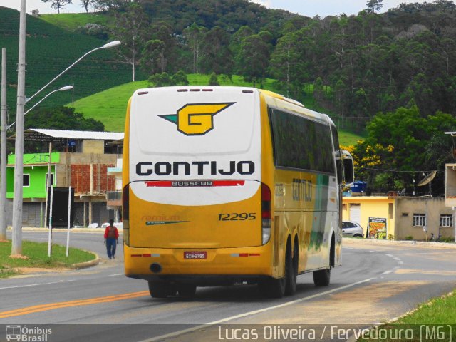 Empresa Gontijo de Transportes 12295 na cidade de Fervedouro, Minas Gerais, Brasil, por Lucas Oliveira. Número da foto: #4060558.
