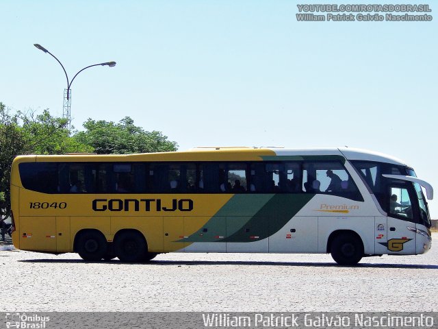 Empresa Gontijo de Transportes 18040 na cidade de Vitória da Conquista, Bahia, Brasil, por William Patrick Galvão Nascimento. ID da foto: 4059939.