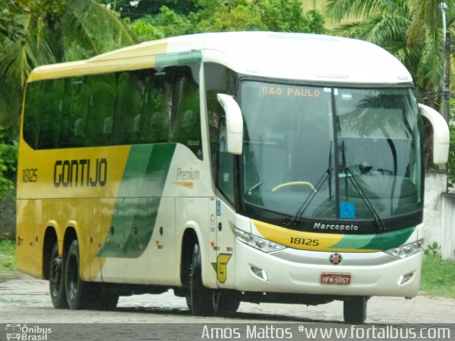 Empresa Gontijo de Transportes 18125 na cidade de Fortaleza, Ceará, Brasil, por Amós  Mattos. Número da foto: #4060653.