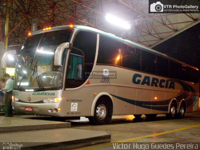 Viação Garcia 7800 na cidade de Maringá, Paraná, Brasil, por Victor Hugo Guedes Pereira. Número da foto: #4063478.