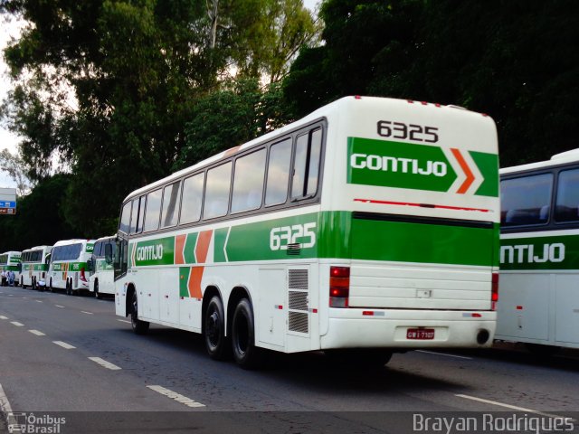 Empresa Gontijo de Transportes 6325 na cidade de Belo Horizonte, Minas Gerais, Brasil, por Brayan Rodrigues. Número da foto: #4064166.