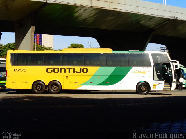 Empresa Gontijo de Transportes 11795 na cidade de Belo Horizonte, Minas Gerais, Brasil, por Brayan Rodrigues. ID da foto: 4062892.