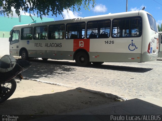 Real Alagoas de Viação 1426 na cidade de Maceió, Alagoas, Brasil, por Paulo Lucas. ID da foto: 4063068.