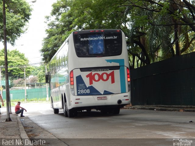 Auto Viação 1001 2808 na cidade de São Paulo, São Paulo, Brasil, por Raphael José da Silva. ID da foto: 4062780.