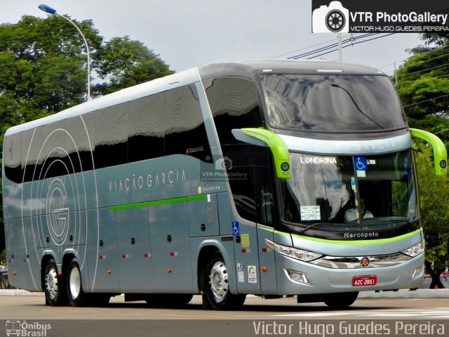 Viação Garcia 8491 na cidade de Maringá, Paraná, Brasil, por Victor Hugo Guedes Pereira. Número da foto: #4063484.
