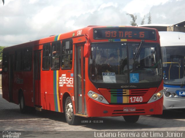 Itamaracá Transportes 1.740 na cidade de Olinda, Pernambuco, Brasil, por Luciano Ferreira de Lima Júnior. ID da foto: 4062761.