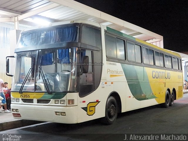 Empresa Gontijo de Transportes 15355 na cidade de Belo Horizonte, Minas Gerais, Brasil, por J. Alexandre Machado. ID da foto: 4063786.